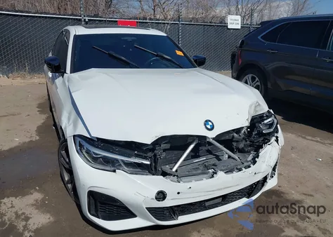 2021 BMW 3 Series M340I xDrive из США, поврежденный, VIN 3MW5U9J06M8B61782